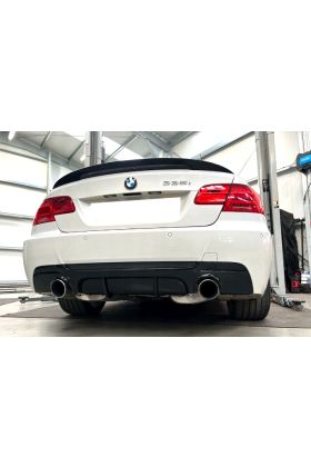 Dyfuzor Spoiler Tył BMW E92/E93 MP Style Czarny Połysk