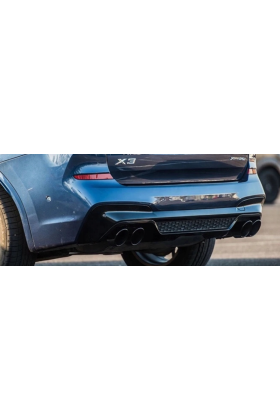 Dyfuzor spoiler tył BMW X3 G01 X3M Style Czarny