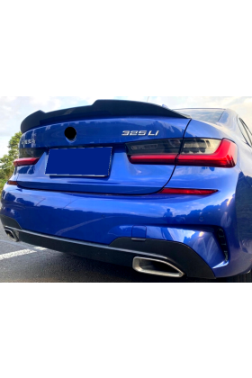 Spoiler lotka klapy BMW G20 G80 PSM Style Czarny Połysk
