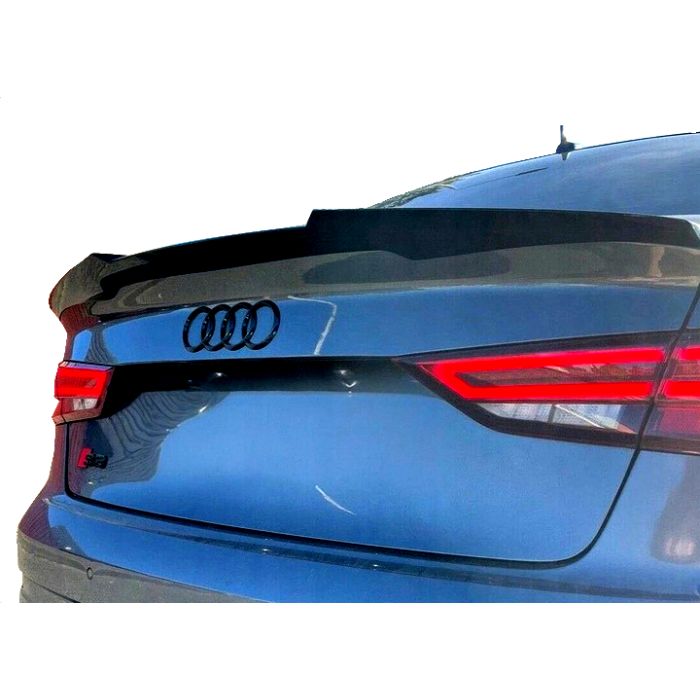 Spoiler Lotka Klapy Audi A3 8YS M4 Style 21+ Czarny Połysk